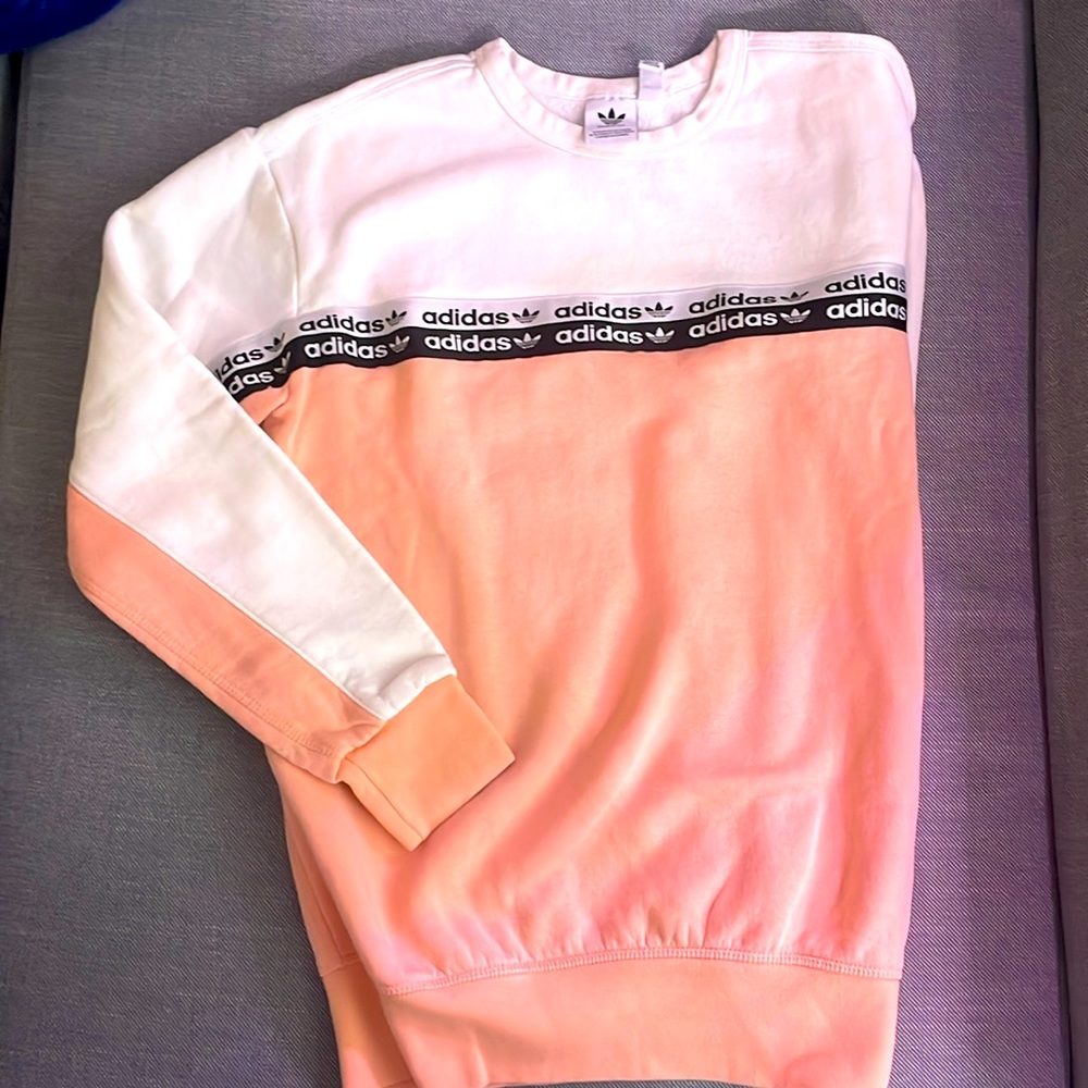 Adidas, girls Large sweatshirt